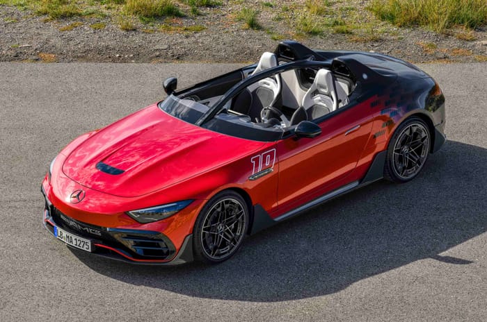 Mercedes-AMG PureSpeed unveiled in production spec with F1-like halo